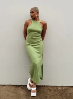 Princess Polly Kamala Maxi Dress Green