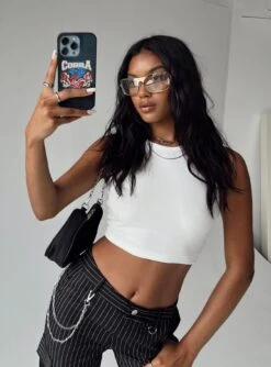 Princess Polly Wellington Top White