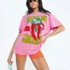 Extra Hot Tee Pink -Polly Clothing Shop 0 modelinfo josephine us2 62672ba7 2793 4831 bb07 85c349ebd479