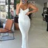 Princess Polly Kinsley Maxi Dress White -Polly Clothing Shop 0 modelinfo lola us4 46de0257 e30e 4f89 b25d 7620fa7cfe8d