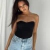 Aston Strapless Bodysuit Black -Polly Clothing Shop 0 modelinfo paris us2 354532d8 dad0 4a6c b9a9 0f8e874f4206