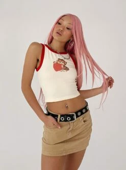 Princess Polly Baby Tiger Love Tank Cream -Polly Clothing Shop 00 7bd341b8 daf9 459c 9181 4ee6e42361f9