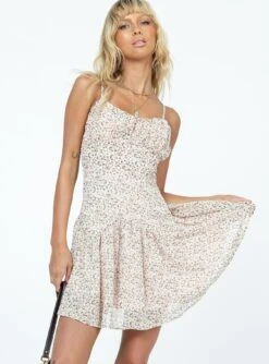 Princess Polly Brayan Mini Dress Pink Floral