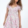 Princess Polly Daniela Mini Dress Floral -Polly Clothing Shop 1 modelinfo Alyssa us4 2b209492 49c8 4a37 9b13 c4c4b2a6df22