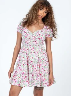 Princess Polly Daniela Mini Dress Floral