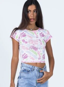 Princess Polly Cosmic Girl Top Multi -Polly Clothing Shop 1 modelinfo Jess US2 54f4f0c4 075e 4c07 8516 1b7d0aec6a6e