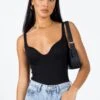 Princess Polly Wilana Bodysuit Black -Polly Clothing Shop 1 modelinfo christy us2 d95ab9e1 c59f 464e b498 30f760e004dc