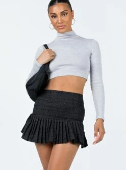 Princess Polly The Beau Mini Skirt Black