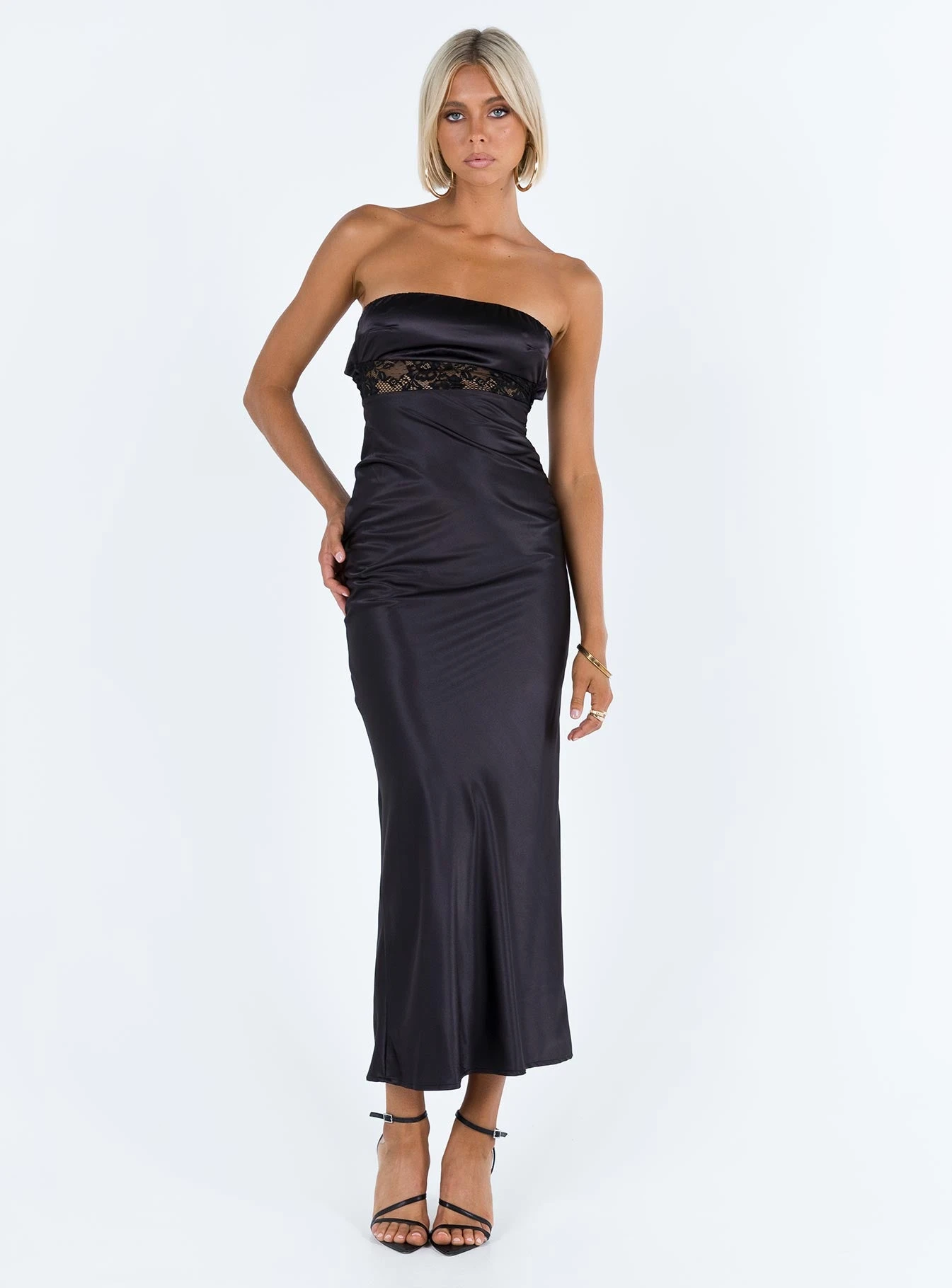 Bellwood Strapless Maxi Dress Black 4 Bellwood Strapless Maxi Dress Black - Image 2