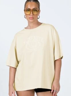 Princess Polly Yosemite Tee Beige