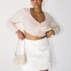 Madison Mini Skirt White Curve -Polly Clothing Shop 1 modelinfo zarria us14 afaea8a0 38e1 4663 a5ca 1068b42f2894