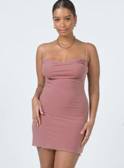 Princess Polly Sugar Mini Dress Mauve