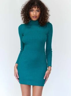 Princess Polly Francesca Mini Dress Teal