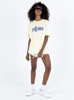 Aloha Oversized Tee Ivory 9 Aloha Oversized Tee Ivory -Polly Clothing Shop 2 modelinfo alexa us2 710c3c92 45c6 48fe ae16 36bfe797e5db