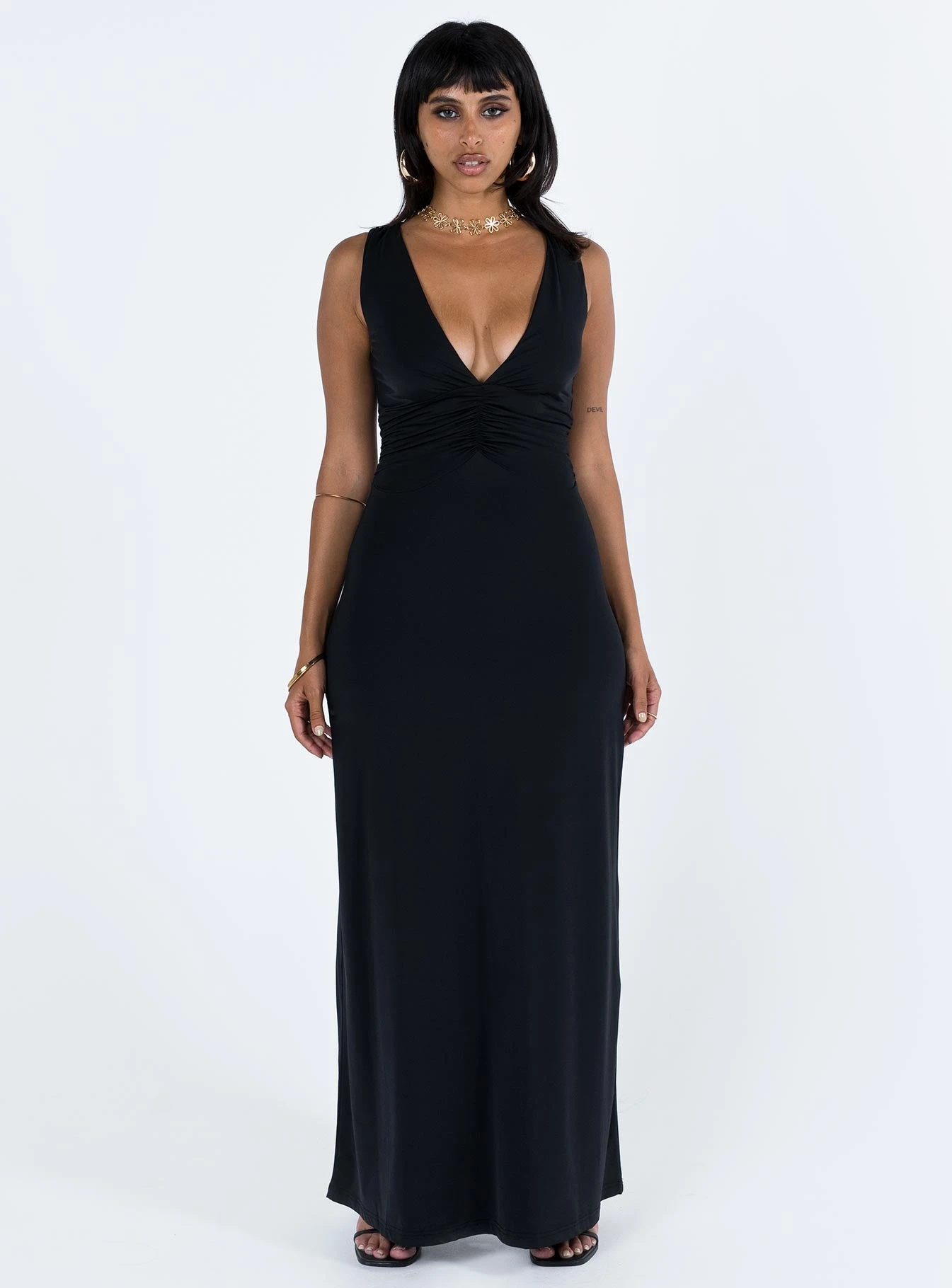 Ellia Maxi Dress Black 5 Ellia Maxi Dress Black - Image 3