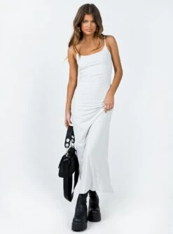 Balwyn Maxi Dress Grey 10 Balwyn Maxi Dress Grey -Polly Clothing Shop 2 modelinfo elise us2 d9f5f9c7 b178 4e09 a5f2 fe5a15b3434b