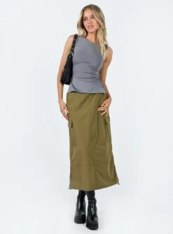 Princess Polly Uzo Top Grey -Polly Clothing Shop 2 modelinfo elly us2 1ababbef 7e35 4ecf 9234 dfb24f68e026