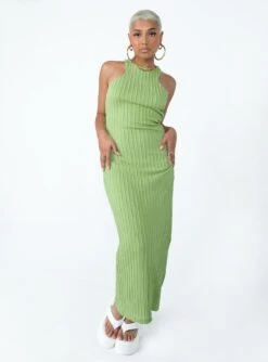 Princess Polly Kamala Maxi Dress Green -Polly Clothing Shop 2 modelinfo sarah us6 783d3233 d3da 403f 9f52 8ca81f595c66