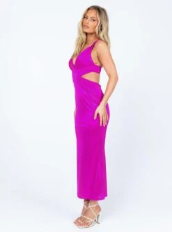 Princess Polly Emmett Maxi Dress Pink -Polly Clothing Shop 3 modelinfo ashley us4 4cbd473c 5e21 491d 9821 7a60c5872c9e