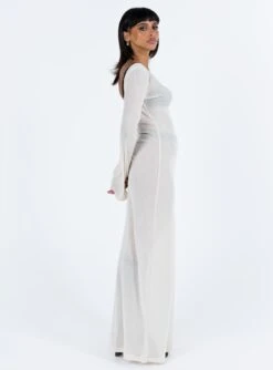 Princess Polly Sarelle Low Back Knit Maxi Dress Beige -Polly Clothing Shop 3 modelinfo bodor us4 67a5b9be 530b 4d7e a086 1101db3e0861