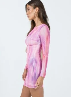 Princess Polly Barclay Long Sleeve Mini Dress Pink 11 Princess Polly Barclay Long Sleeve Mini Dress Pink -Polly Clothing Shop 3 modelinfo casey us2 f188fdff 7716 402c 9104 9f682f6636bd