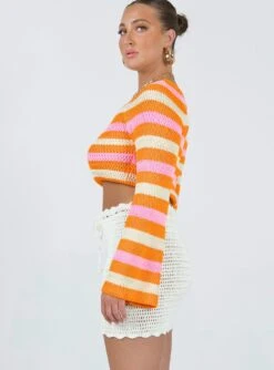 Princess Polly Mirrabook Crochet Mini Skirt White -Polly Clothing Shop 3 modelinfo mikayla us8 924b73f9 d745 4209 9956 1bdc134e9b36