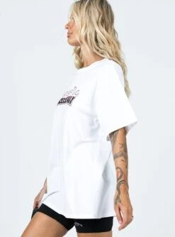 Princess Polly Zahra Tee White -Polly Clothing Shop 3 1a377d2f fa59 4c8b a3a8 37ee1cc4a1f1