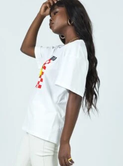 Princess Polly Have A Nice Day Tee White -Polly Clothing Shop 3 1b03562a 5897 46e3 9e4d 556e7486e529