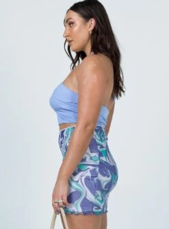 Princess Polly Remi Mini Skirt Blue -Polly Clothing Shop 3 670e76d4 7822 4eb0 946c aeb52e678363