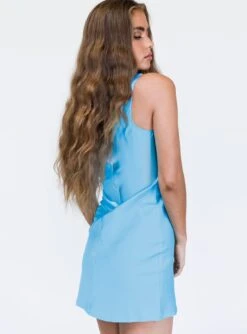 Princess Polly Savage One Mini Dress Blue -Polly Clothing Shop 3 d804dcd0 7f65 4a8c a256 6c6b646784f7