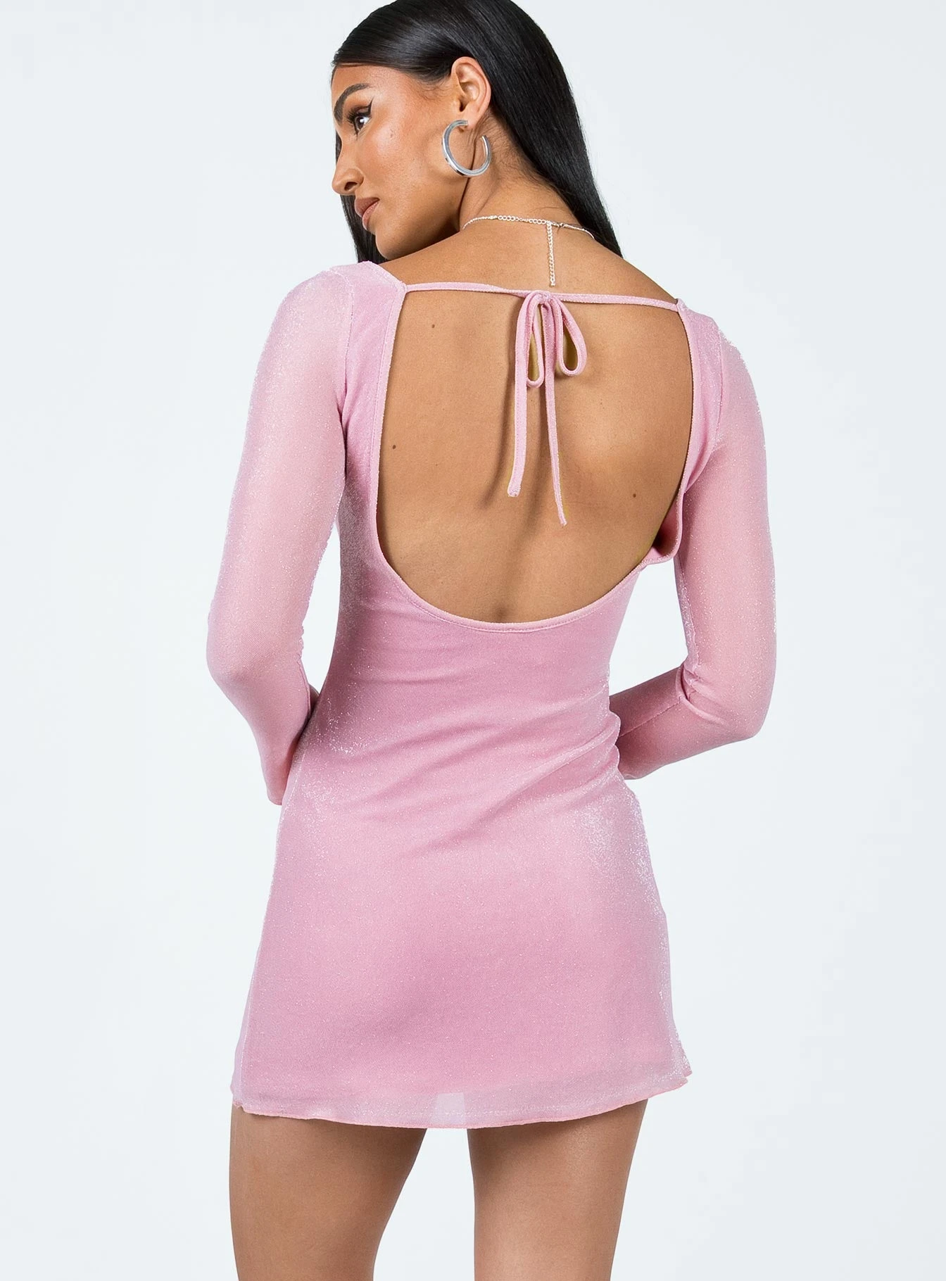 Princess Polly Myrna Long Sleeve Mini Dress Purple 7 Princess Polly Myrna Long Sleeve Mini Dress Purple - Image 5