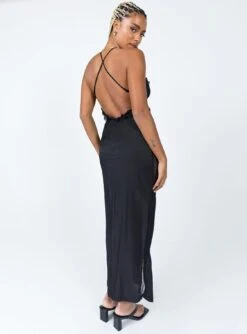 Princess Polly Hudson Maxi Dress Black -Polly Clothing Shop 4 modelinfo lola us4 184d181e 6f54 4158 8e7d 1ac32405c31e