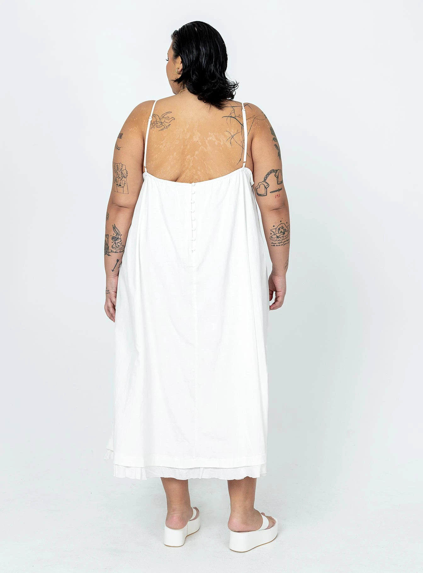 Princess Polly Empress Of Love Maxi Dress White Curve 7 Princess Polly Empress Of Love Maxi Dress White Curve - Image 5
