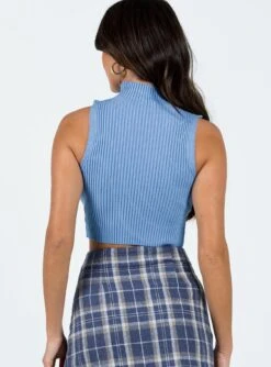 Princess Polly Faran Top Blue -Polly Clothing Shop 4 modelinfo nat us2 c63d7efd 688a 4a6a 8659 476d368f0fb2