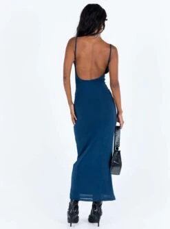 Knox Maxi Dress Navy -Polly Clothing Shop 4 modelinfo sneha us2 104ed9ce b432 4271 a1fd 2c8054be463a