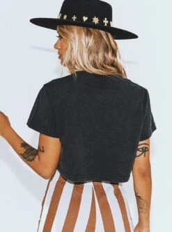 The Rolling Stones Jet Plane Crop Tee -Polly Clothing Shop 4 19fe9cef 0745 4377 bd9f cbf444ad5e45