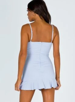 Princess Polly Cottage Hill Mini Dress Baby Blue -Polly Clothing Shop 4 52750f8c 6302 4d68 952a 9a62cb613f6f