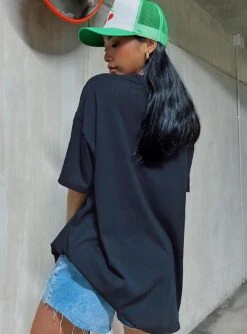 Disney Minnie Mouse Oversized Tee Black -Polly Clothing Shop 4 5fb07660 e709 48ec b038 ee28a4014375