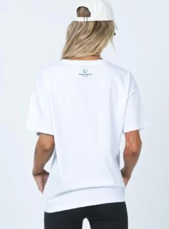 Princess Polly Quarterback Tee White -Polly Clothing Shop 4 72be366e 2017 41bc 843b c20c69574a66