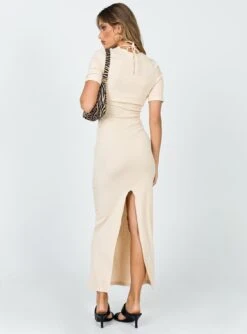 Field Of Dreams Maxi Dress Oatmeal -Polly Clothing Shop 4 b5e1acf6 f0cf 4506 a807 2952687daf8b