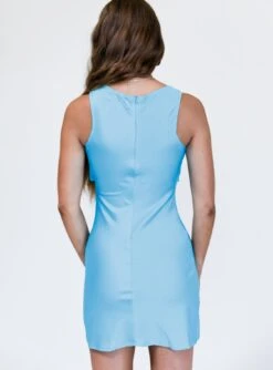 Princess Polly Savage One Mini Dress Blue -Polly Clothing Shop 4 ec752ab2 3fb1 46b2 a1ed 6917b4b731b0