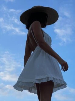 Princess Polly Empress Of Love Mini Dress White -Polly Clothing Shop EMPRESS OF LOVE MINI DRESS 1