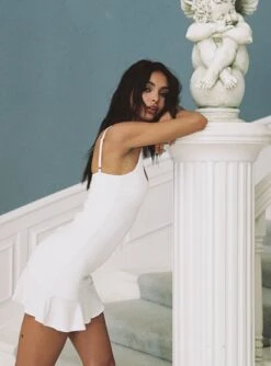 Princess Polly Kiribati Mini Dress White -Polly Clothing Shop KIRIBATI MINI DRESS WHITE 1 bc7ab195 3518 4be0 84c8 f4a88c007eeb