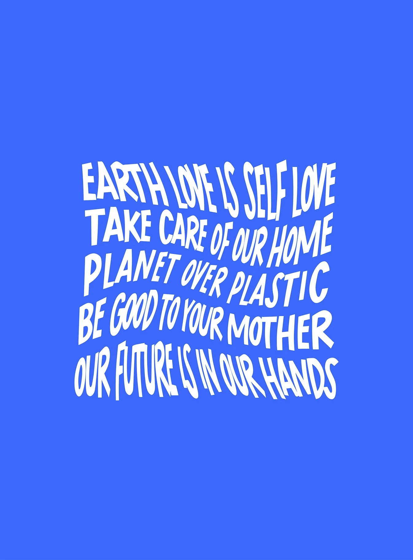 Be Kind Charity Oversized Tee Blue Curve 6 Be Kind Charity Oversized Tee Blue Curve - Image 4