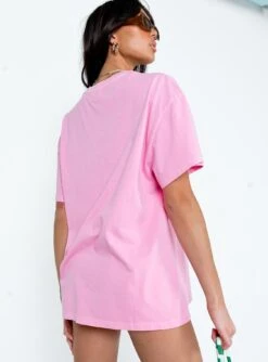 Extra Hot Tee Pink -Polly Clothing Shop Okay4 modelinfo josephine us2